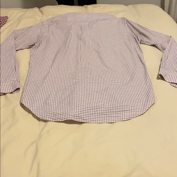 Ralph Lauren shirt, navy and pink checkered print - Picture 4 of 4